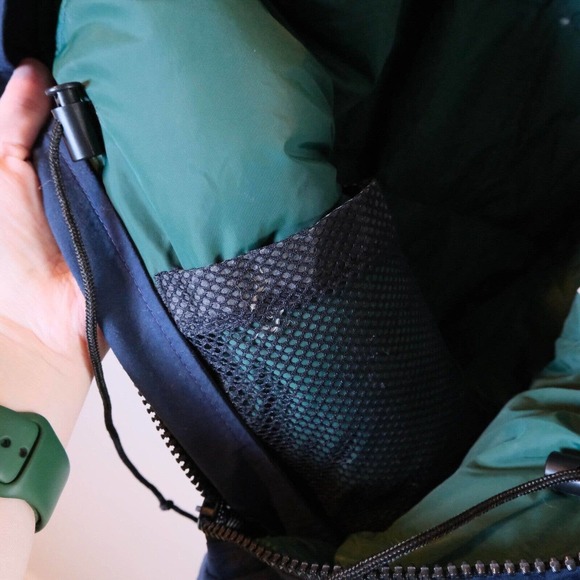 Eddie Bauer Womens Jacket Medium Blue Gore Tech Goose Down Outdoors Puffer - Picture 10 of 16